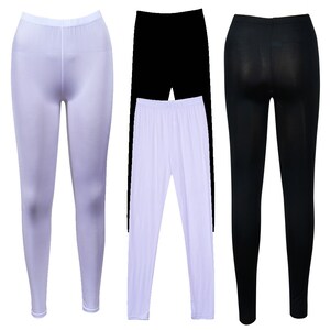 (Limited Special Price) Domestically produced cool refrigerator fiber natural material phosphorus spandex capri leggings black white home sweat suit