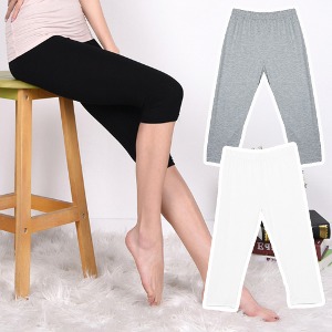 (Limited Special Price) Domestic-made Women Cool Summer Dog Capri Shorts Refrigerator Fabric Cool Leggings