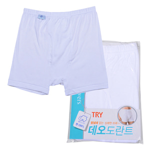 (Limited Special Price) Domestic Tri-Men&#039;s Draws Pantee Deodorant Smell Suppression 100% Pure Cotton Adult Square Pants
